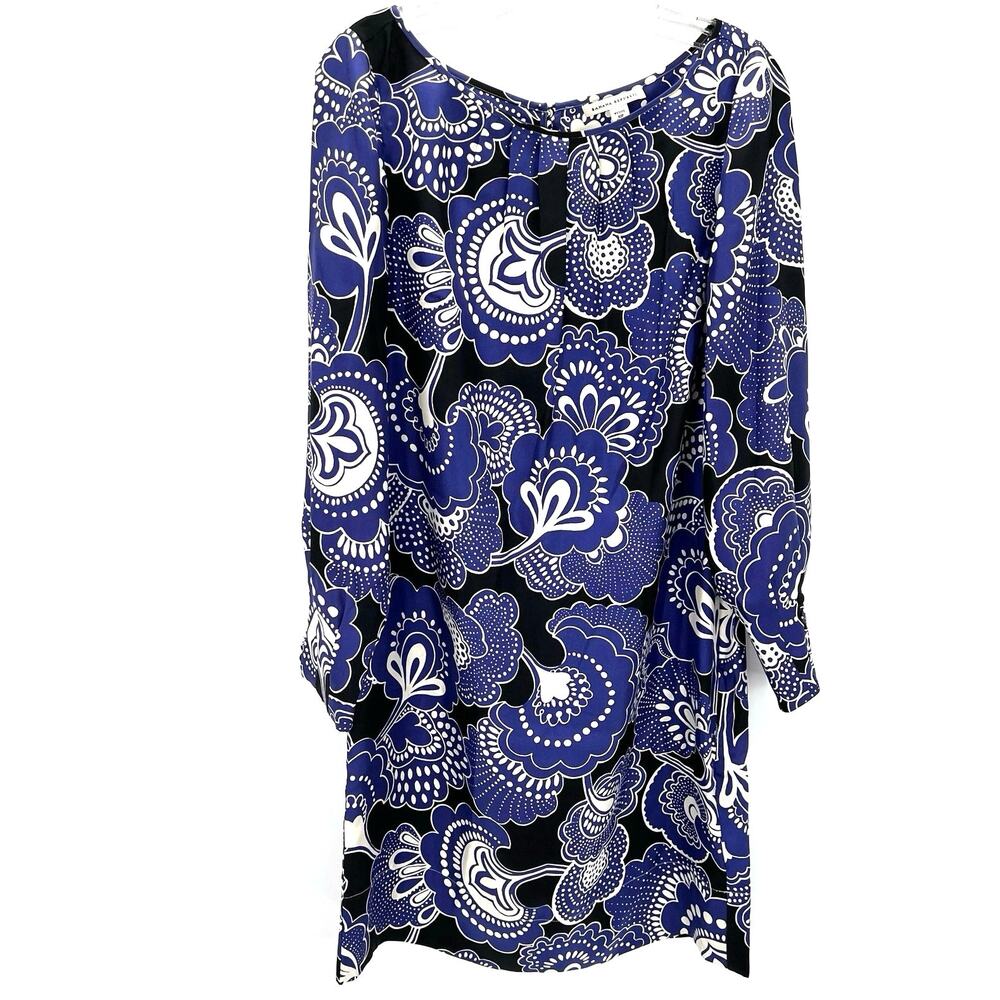 Banana Republic women’s silk floral geo print midi dress